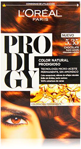 L'Oreal Paris Prodigy Tinte Permanente 5.35 - 4 Unidades