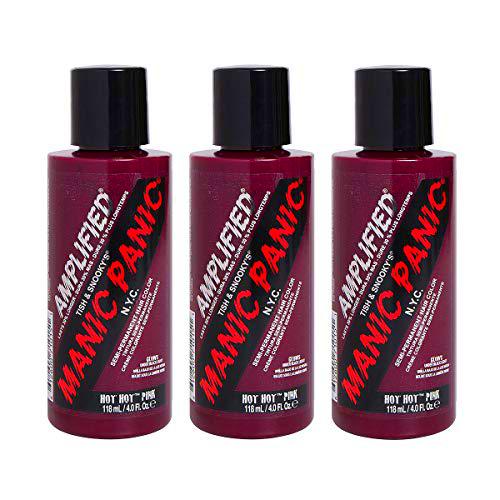 Manic Panic - Hot Hot Pink Amplified Creme Vegan Cruelty Free Pink Semi Permanent Hair Dye