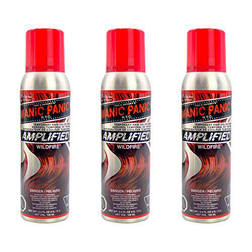 Manic Panic - Wildfire Colour Spray Uk Vegan Cruelty Free Temporary Red Hair Colour