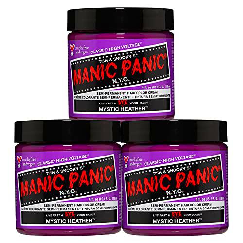 Manic Panic - Mystic Heather Classic Creme Vegan Cruelty Free Purple Semi Permanent Hair Dye