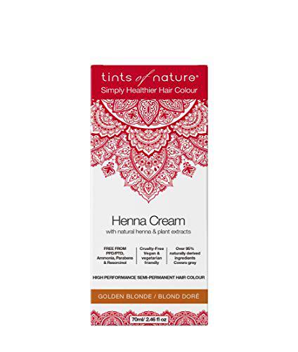 Tints of Nature, Tinte semipermanente de cabello en crema con henna