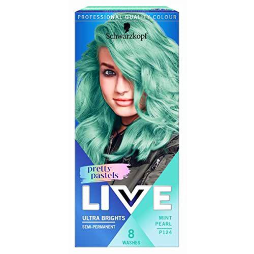 Schwarzkopf LIVE Pretty Pastels - Tinte para cabello verde semipermanente