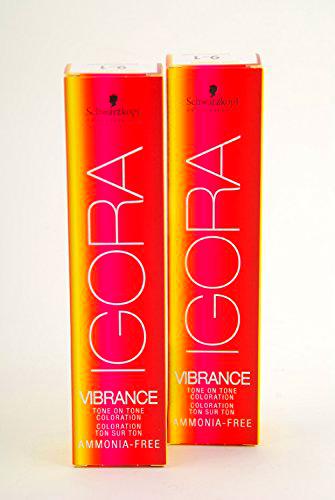 Schwarzkopf igora VIBRANCE 4 - 68 marrón chocolate rojo