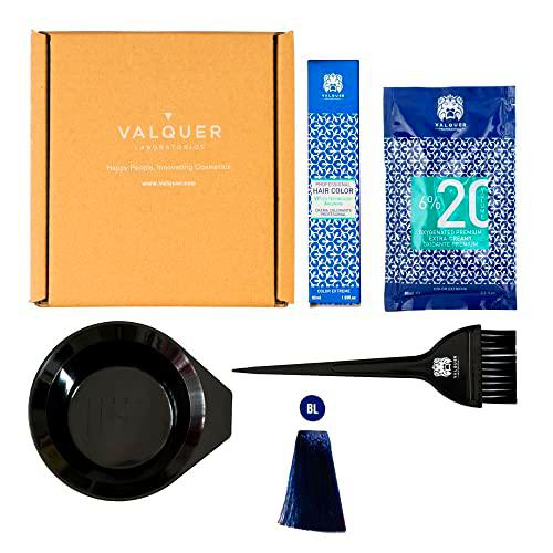 Valquer Profesional Pack Tinte Capilar Vplex Bl Azul