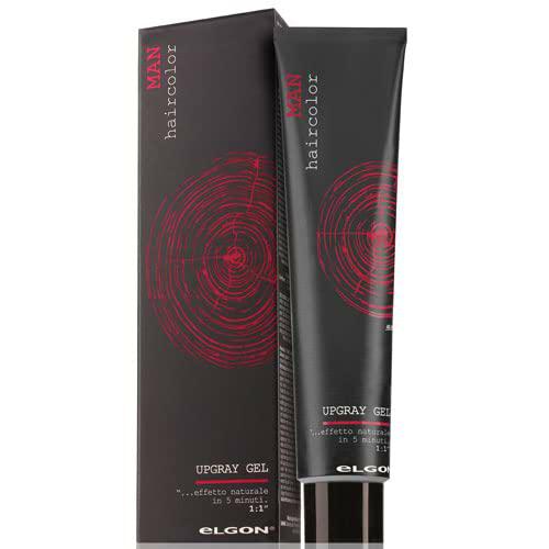 Elgon | Tinte sin amonia Elgon Man Upgray Gel 2 Moreno Oscuro 80ml