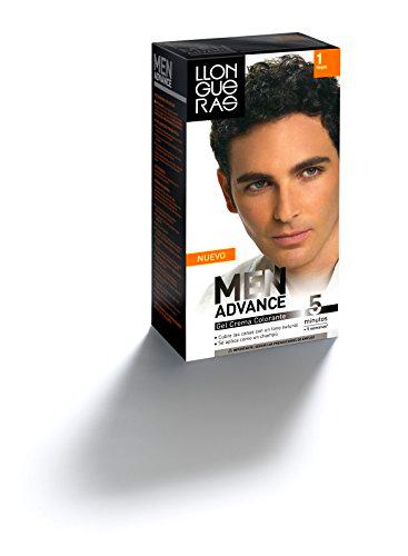 LLONGUERAS Men tinte para hombre Negro caja 1 ud