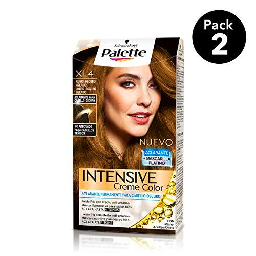 Palette Intense - Tono XL4 Rubio Oscuro Helado - 2 uds