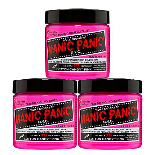 Manic Panic - Cotton Candy Classic Creme Vegan Cruelty Free Pink Semi Permanent Hair Dye