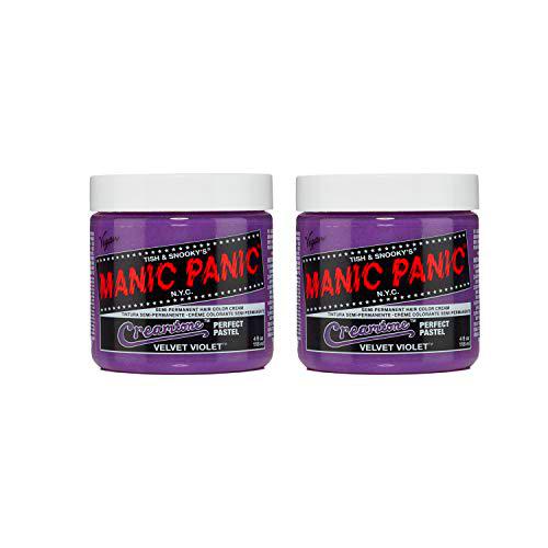 Manic Panic - Velvet Violet Pastel Classic Creme Vegan Cruelty Free Purple Semi Permanent Hair Dye