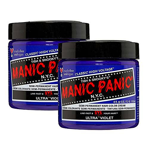 Manic Panic - Ultra Violet Classic Creme Vegan Cruelty Free Purple Semi Permanent Hair Dye