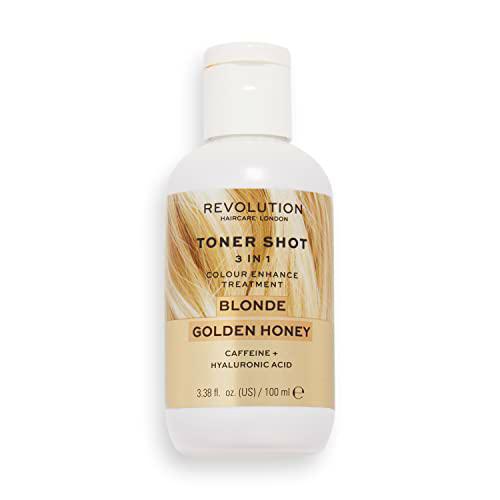 Revolution Haircare, Toner Shot, For Blonde Hair, Golden Honey, 100ml