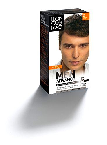 LLONGUERAS Men tinte para hombre Castaño Oscuro caja 1 ud