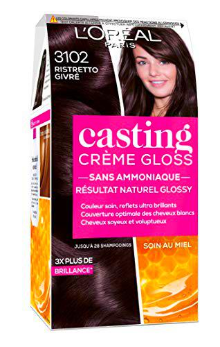 L'Oréal Paris Casting Crème Gloss 3102 Ristretto Givré Châtain Foncé Glacé Collection Cool Brunette