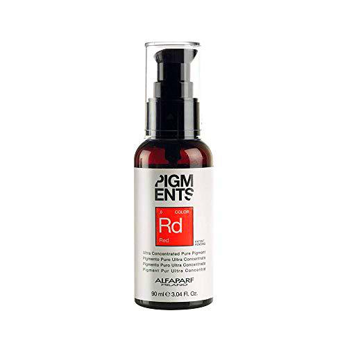 AlfaParf Pigments - Tinte de Peluquería, Rojo, 90 ml