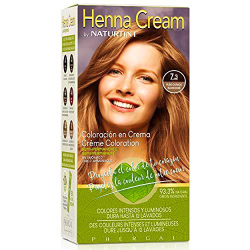 NATURTINT HENNA CREAM 7.3 rubio dorado