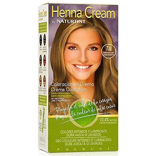 NATURTINT HENNA CREAM 7.0 rubio avellana