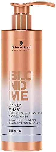 Schwarzkopf Blondme Blush Wash Silver Champú - 250 ml