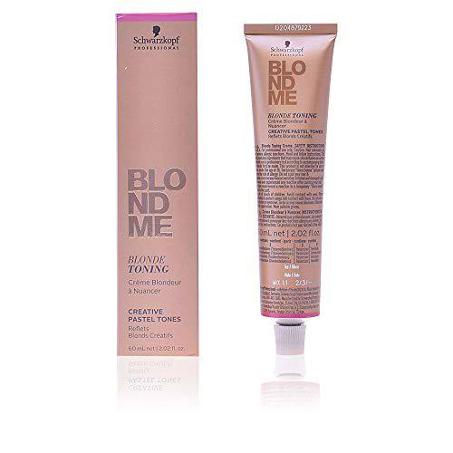 Schwarzkopf Professional Blondme Blonde Toning Tono Ice Tratamiento Capilar