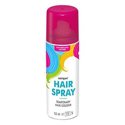 Unique Party 9056 Spray de Cabello Rosa Neón 133 ml