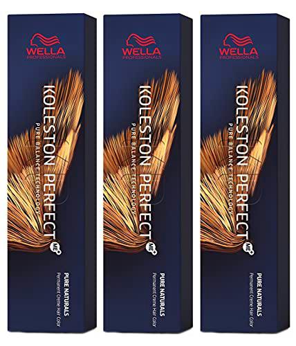 Wella Koleston Perfect Me+ KP Pure Naturals 55/0 - Pack de 3 unidades