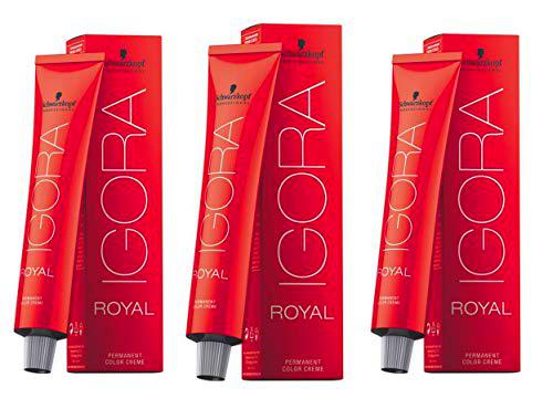 Tinte Schwarzkopf Igora Royal 6-12, 3 de 60 ml