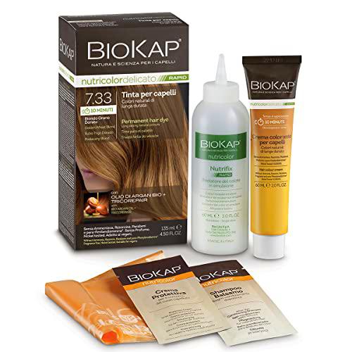 Biokap Rapid Delicato 7.33 Rubio Trigo Dorado 140 ml