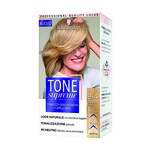 Schwarzkopf Tone supreme 9-4 Biondo beige