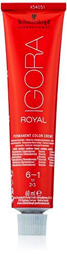 Schwarzkopf Professional IG ROYAL 6-1 RUBIO OSCURO CENIZA 60 ml