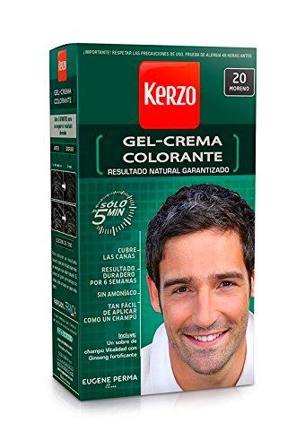 KERZO tinte para hombre Moreno Nº 20 caja 1 ud