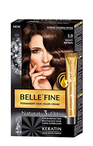 BELLE'FINE® - Black Series - Tinte permanente natural