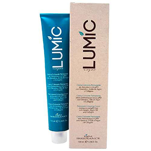 LIGHT IRRIDIANCE Tinte LUMIC AMONIACO 100 ML, 8.1 Rubio Claro Ceniza | Ash, 100mL