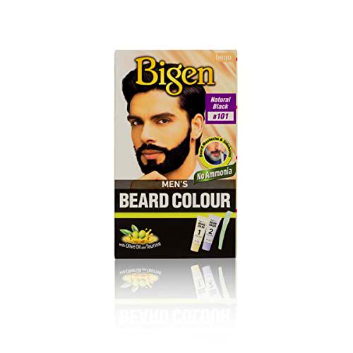 Bigen Barba para hombre Natural Negro B101