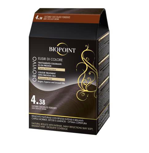 BIOPOINT Orovivo 4.38 Castano Cioccolato Fondente Prodotti Per Capelli