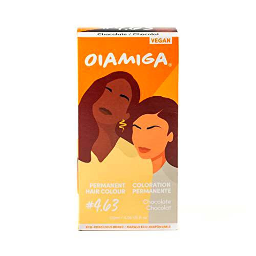 Oiamiga Chocolate Permanent Hair Colour with Natural Ingredients 120ml