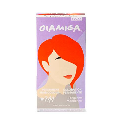 Oiamiga Tangerine Permanent Hair Colour with Natural Ingredients 120ml