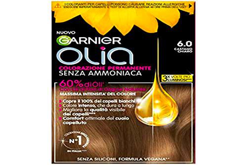 Garnier Tint Cabello Olia 6.0 Castaño Claro, 1 unidad