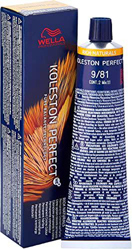 Wella Professionals Koleston Perfect Me + Rich Naturals 9/81 Rubio claro perla ceniza