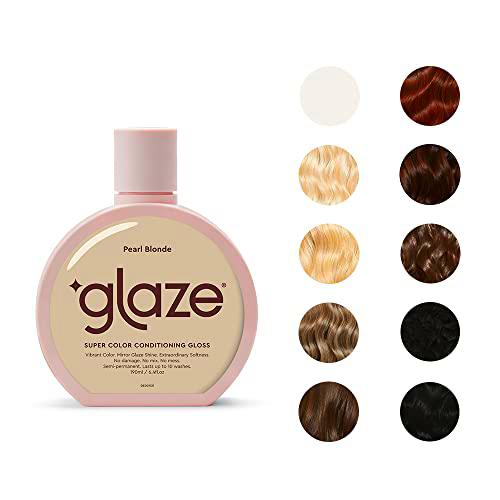 Glaze Super Colour Conditioning Gloss 190ml (2-3 Hair Treatments) Award Winning Hair Gloss Treatment &amp; Semi-Permanent Hair Dye