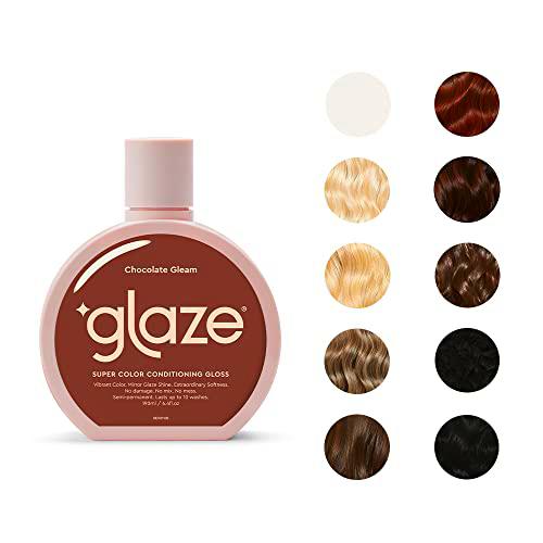 Glaze Super Colour Conditioning Gloss 190ml (2-3 Hair Treatments) Award Winning Hair Gloss Treatment &amp; Semi-Permanent Hair Dye