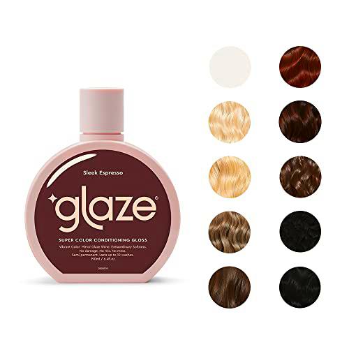 Glaze Super Colour Conditioning Gloss 190ml (2-3 Hair Treatments) Award Winning Hair Gloss Treatment &amp; Semi-Permanent Hair Dye