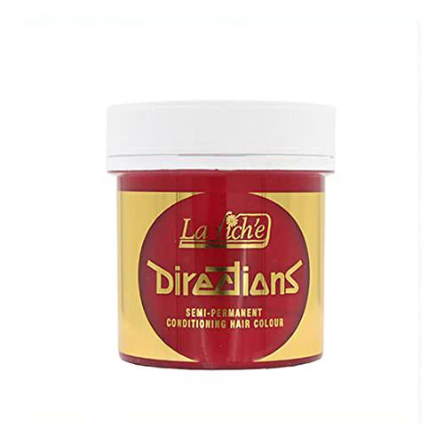 La Riche Directions Semi-Permanent Hair Colour 88ml x 2 tubs Poppy Red by La Riche