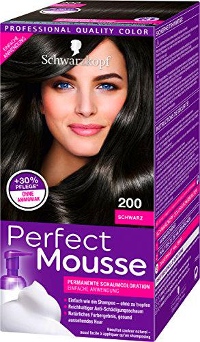 Perfect Mousse Tinte permanente 650, 3 unidades, (3 x 93 ml)