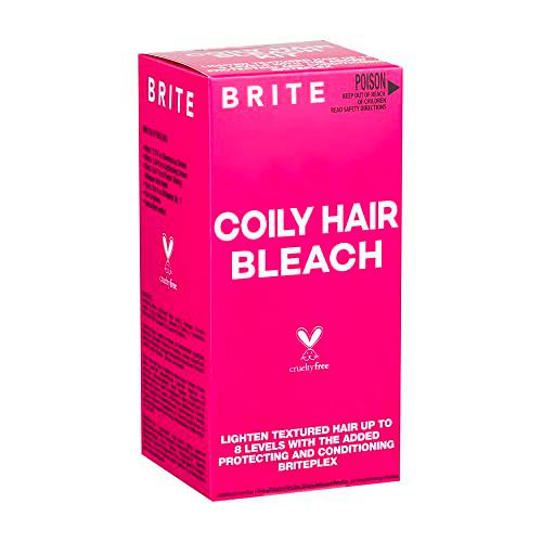 Brite Kit de blanqueador para el cabello enrollado