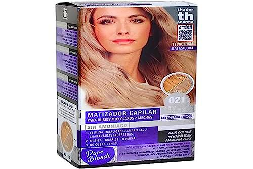 Thader Th Pharma Pure Blonde Kit matizador para cabellos rubios muy claros o con mechas sin amoniaco